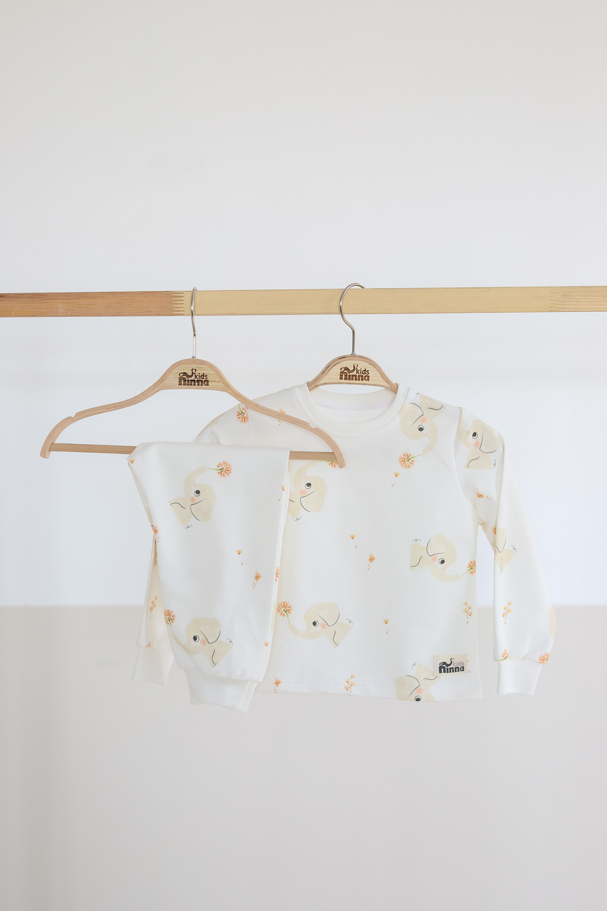 Pijama Takımı 0.5 TOG Elephant Love - Görsel 7