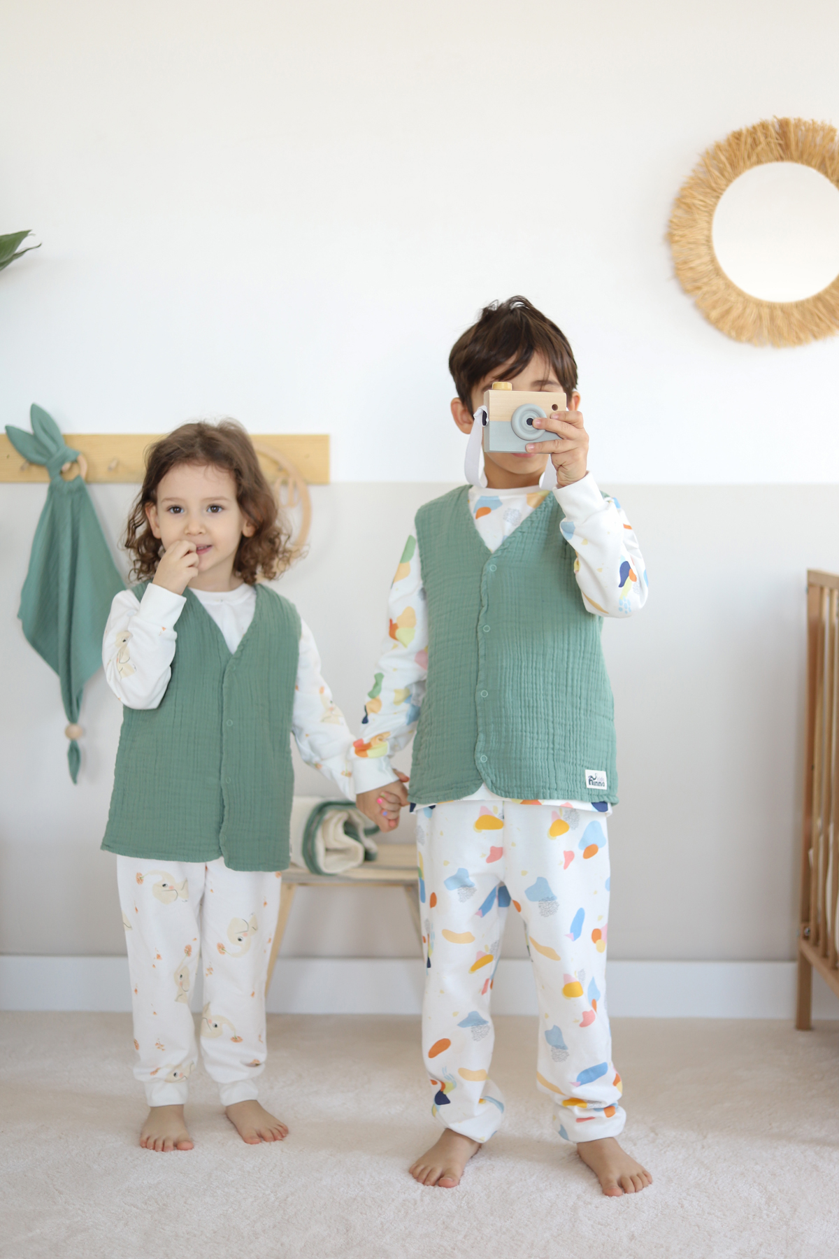 Pijama Takımı 0.5 TOG Elephant Love - Görsel 5