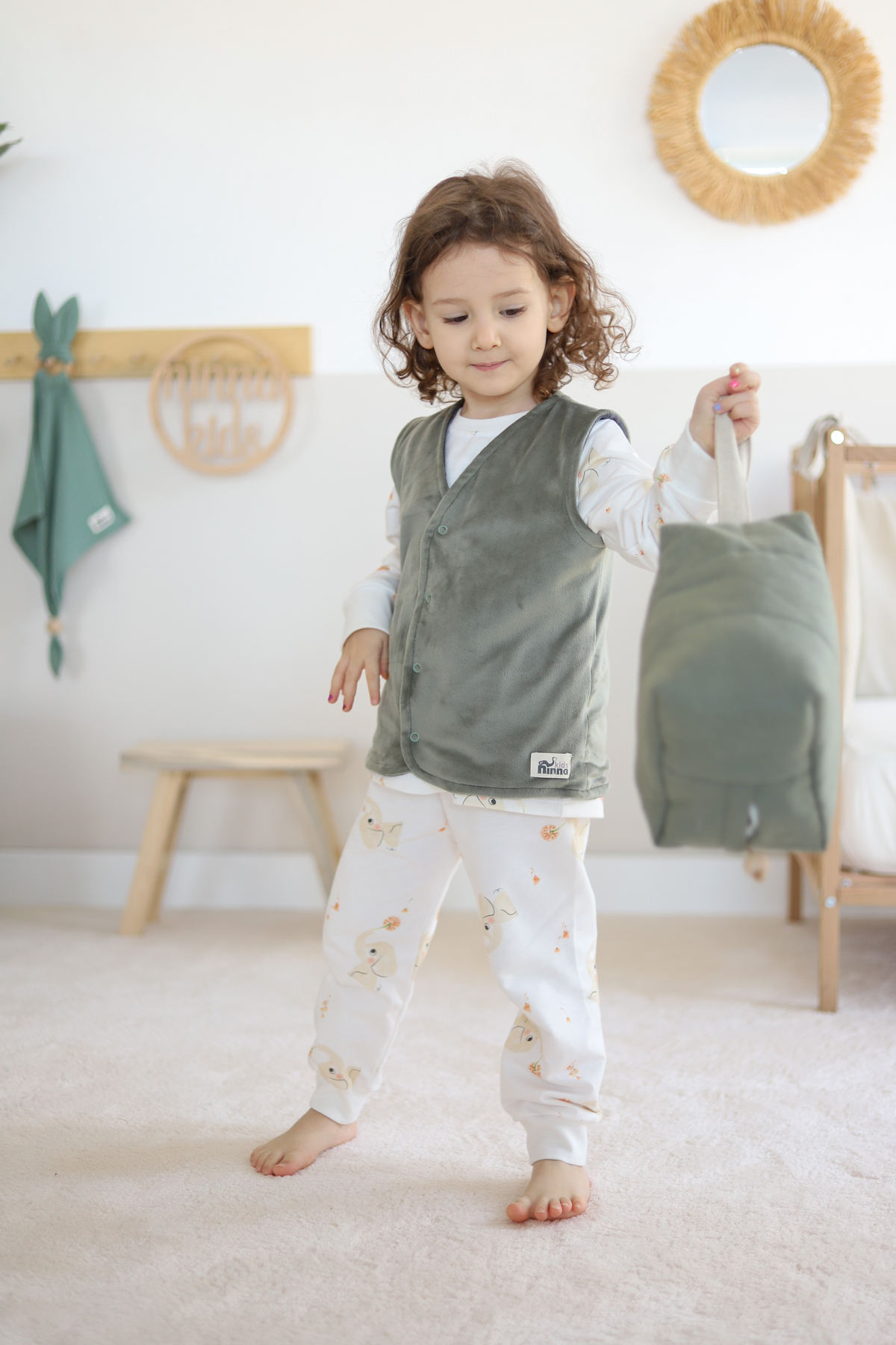 Pijama Takımı 0.5 TOG Elephant Love - Görsel 6